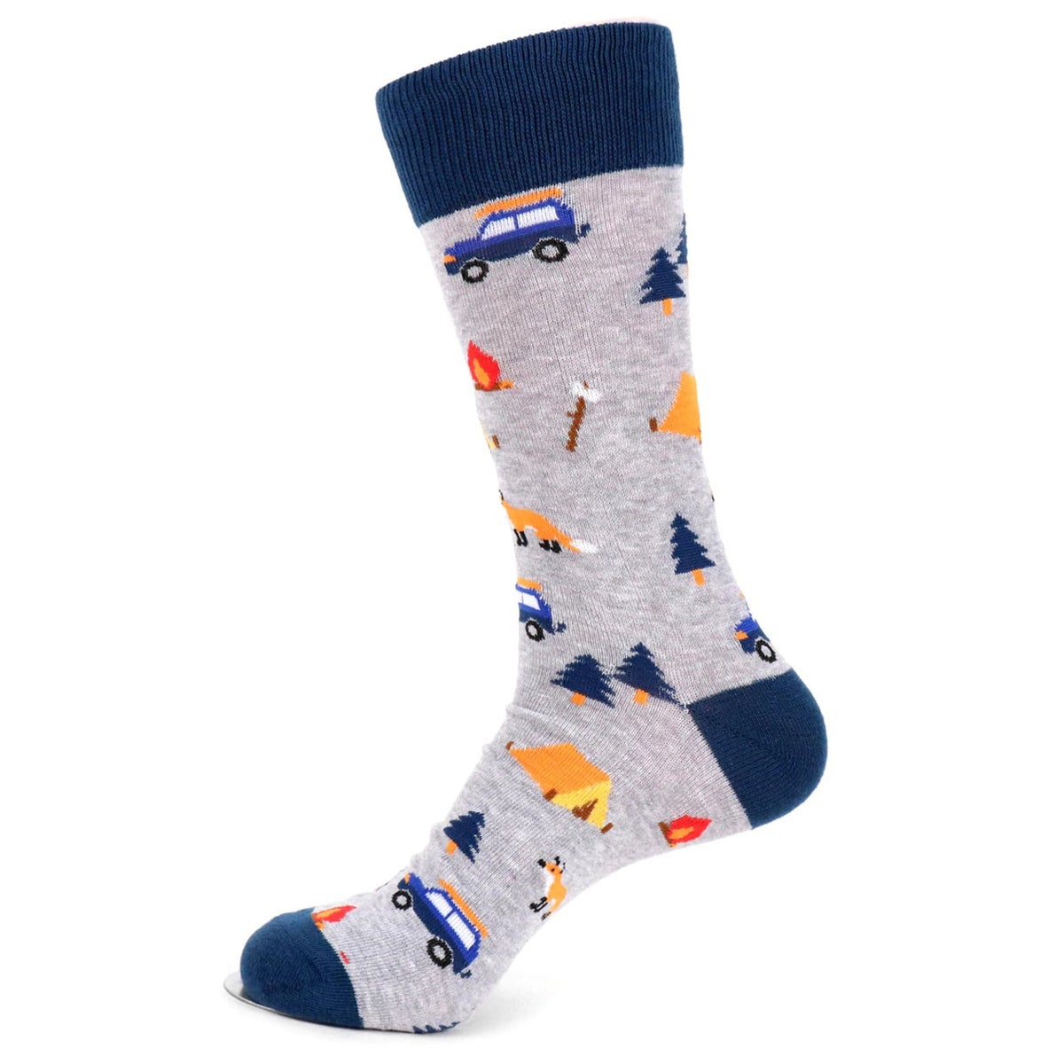 MashasCorner.com   Men's Camping Novelty Socks - MCNVS19539