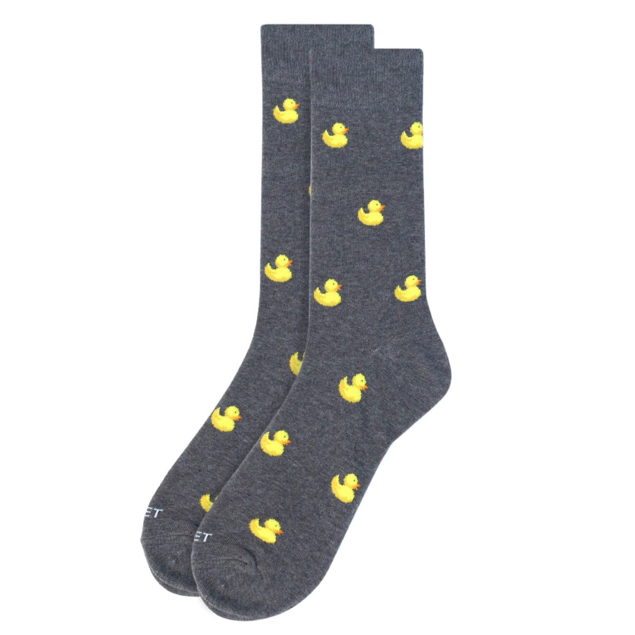 MashasCorner.com   Men's Rubber Duck Premium Collection Novelty Socks  Who said that socks have to be boring? Colorful, novelty or funny socks is the way to go. That’s why we have a wide range of different colors and design for the different passions and interest. They could be your perfect gift choices for all occasions.  78% Cotton, 19% Polyester, 3% spandex Our Finest Socks: Made from top quality material Sock size: 10-13 Shoe size: 6-12.5 Machine wash, tumble dry low Imported